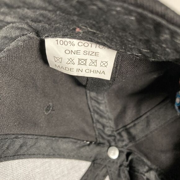 Baltimore Orioles Black / Orange Baseball Hat W/ Embroidered Logo • MLB Cap - Picture 7 of 8